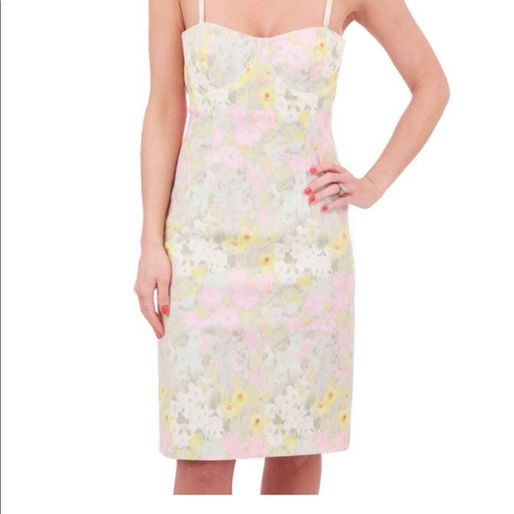 Alice + Olivia Dresses & Skirts - Alice + Olivia floral bustier dress fitted size 4